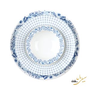 سرویس غذاخوری چینی زرین ایران نئوکلاسیک آراگل