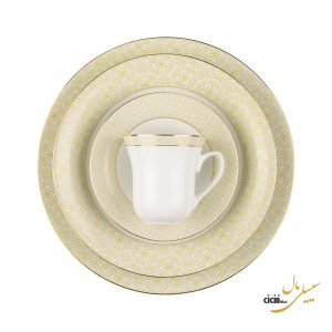 سرویس غذاخوری چینی زرین ایران شهرزاد آناهید