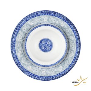 سرویس غذاخوری چینی زرین ایران ایتالیا اف اصفهان