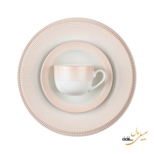 سرویس غذاخوری چینی زرین ایران ایتالیا اف مریدین