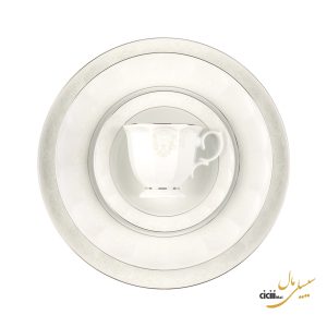 سرویس غذاخوری چینی زرین ایران نئوکلاسیک دلسا