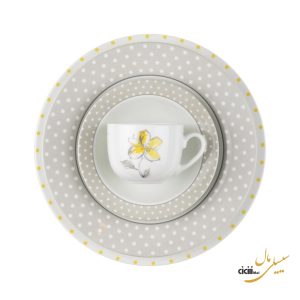 سرویس غذاخوری چینی زرین ایران کواترو والنسیا