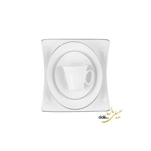 سرویس غذاخوری چینی زرین ایران الیسه وینچی سمن